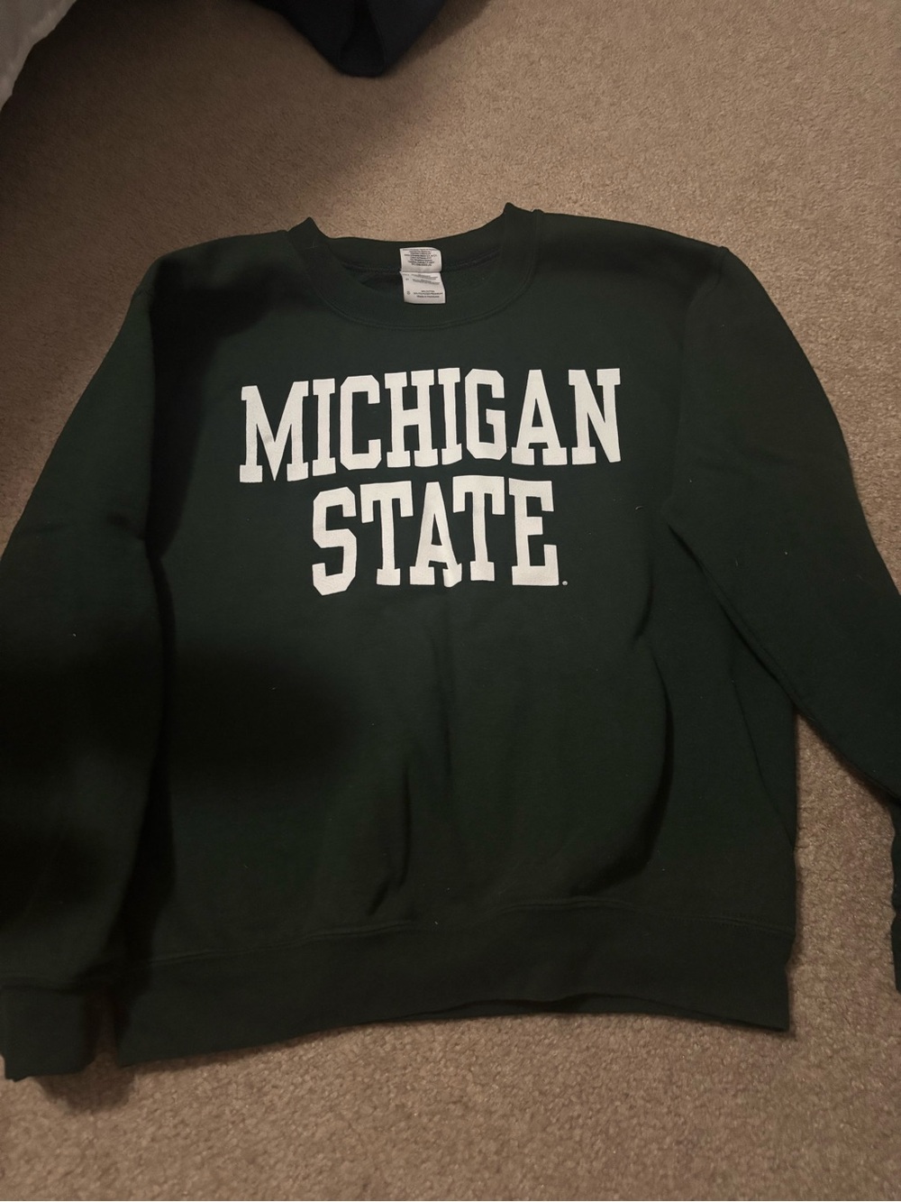 Michigan State Women’s Dark Green Crewneck Sweatshirt